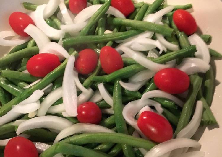 Step-by-Step Guide to Make Favorite Green Bean Tomato Sautée