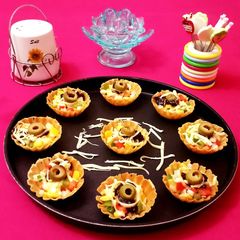 A picture of Basket Pizza.