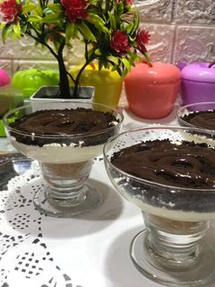 صورة لوصفة كاسات تشيز كيك الاوريو