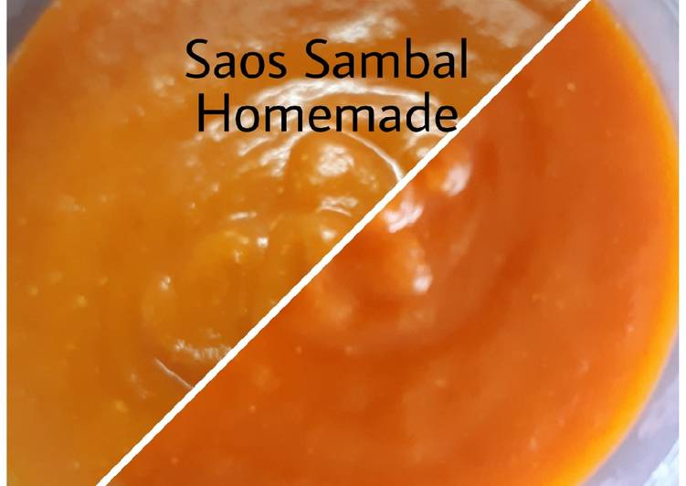 Saos Sambal Homemade (teman makan mie, bakso dll)
