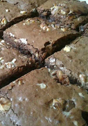 Una foto de Brownies deliciosos