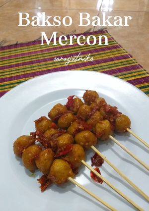 Foto resep Bakso Bakar Mercon