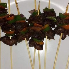A picture of Gizzard kebab.