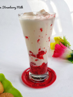 Foto resep Korean Strawberry Milk