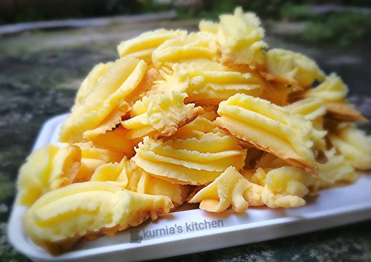 Resep Kuker semprit teflon Anti Gagal