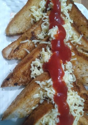 पाव भाजी चीज़ सैंडविच (Pav bhaji cheese sandwich recipe in hindi) रेसिपी मुख्य फोटो