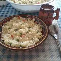 Couscous Léger aux Petits Légumes-レシピのメイン写真