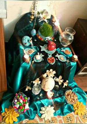 عکسی از دستور سفره هفت سین