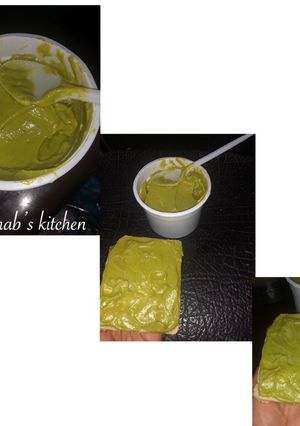 A picture of Avocado purée for bread🥑🍞.