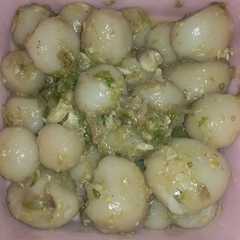 A picture of Bakso aci sambal goang.
