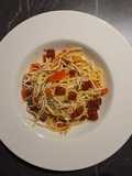 Espaguetis con Gulas