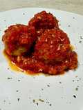 Polpette di champignon al sugo