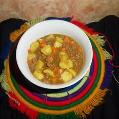 A picture of Minced meat soup.