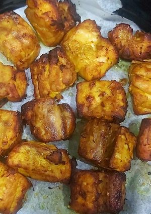 Hình của món Cá nướng riềng mẻ.