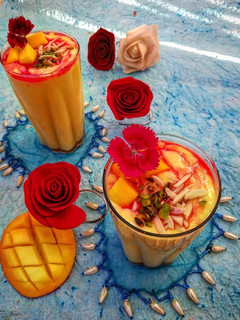 A picture of Mango lassi.