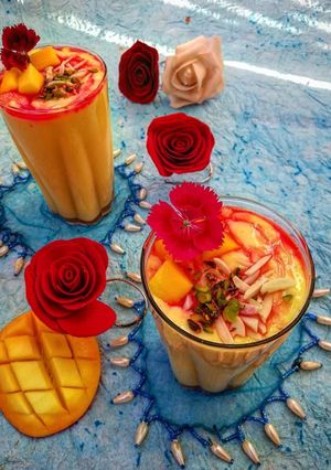 A picture of Mango lassi.