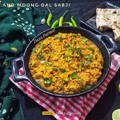 A picture of Turai And Moong Dal Sabji.