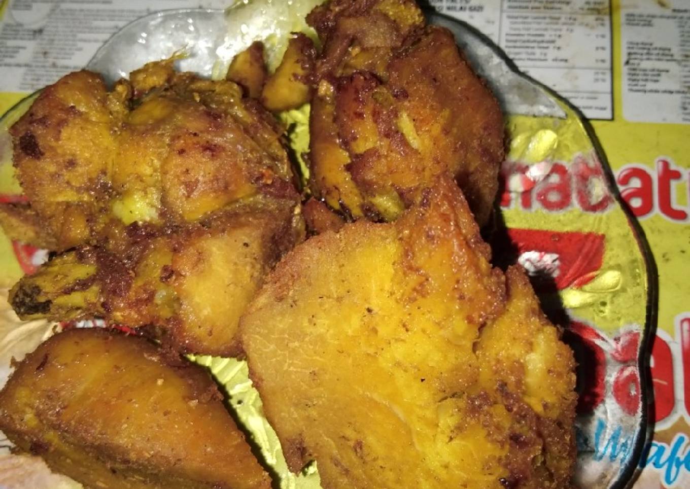 Ayam goreng bumbu kuning
