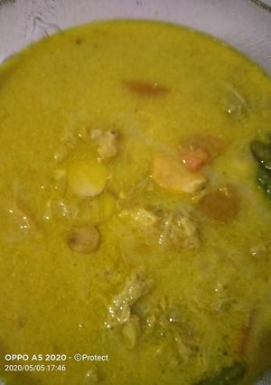 Foto resep Ayam Kluwih Bumbu Kuning