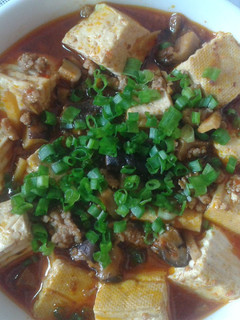 Hình của món Đậu phụ Tứ Xuyên.