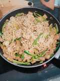 Noodles al tofu e zucchine sweet chili🥰