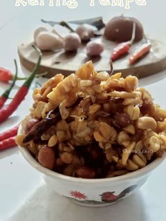 Foto resep Kering Tempe Kacang Pedas Manis