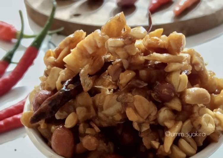 Langkah Mudah untuk Membuat Kering Tempe Kacang Pedas Manis, Bikin Ngiler