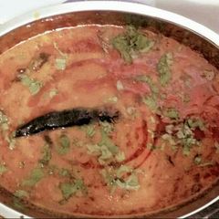A picture of Masoor dal tadka.