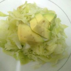 A picture of Steamed cabbage.