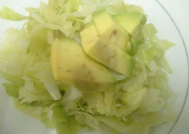 Steamed cabbage