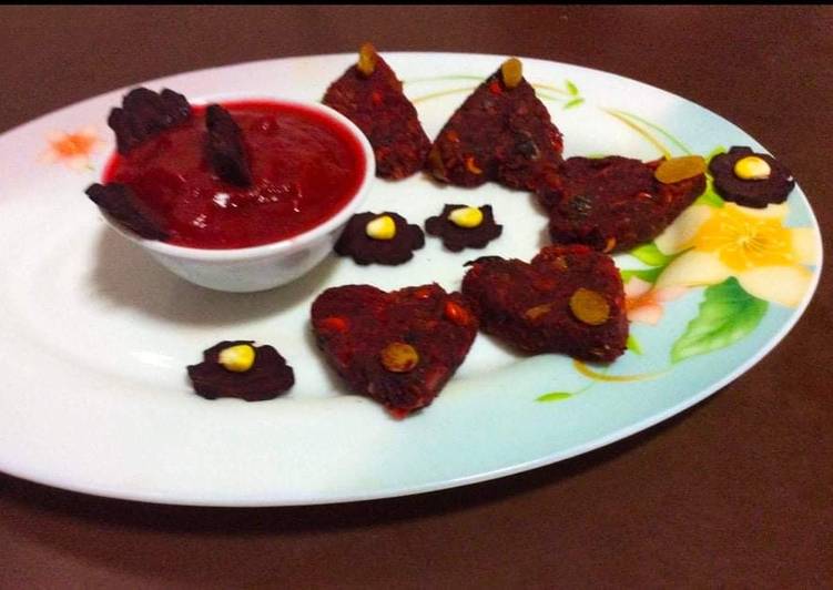 Beetroot cutlets