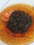 Nasi goreng hitam🖤🦑