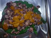 Una foto de filete de pulpo
