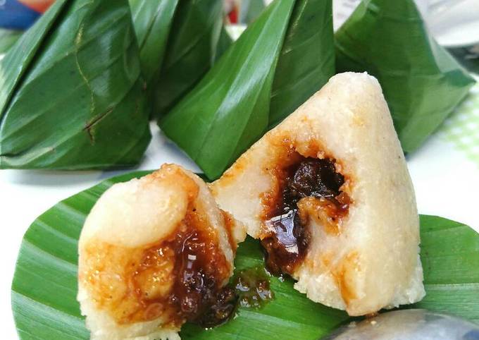 Cara membuat kue ombus ombus dari tepung beras