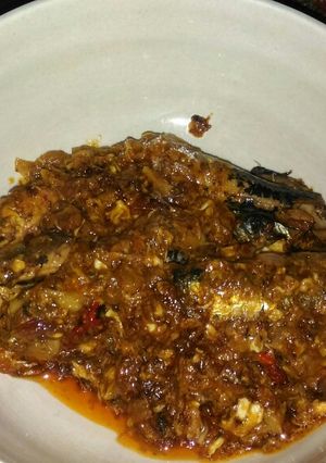 Foto resep Sarden kaleng goreng telur