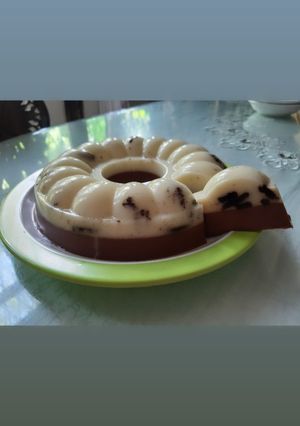 Foto resep Puding Milo Oreo