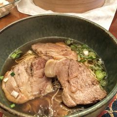 A picture of Nibuta (Stewed Pork) Shoyu Ramen.
