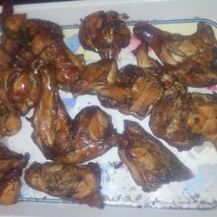 A picture of Marinated grilled chicken.