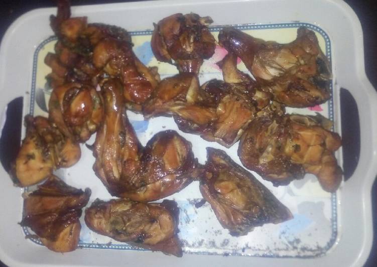 Recipe of Marinated grilled chicken in 24 Minutes at Home