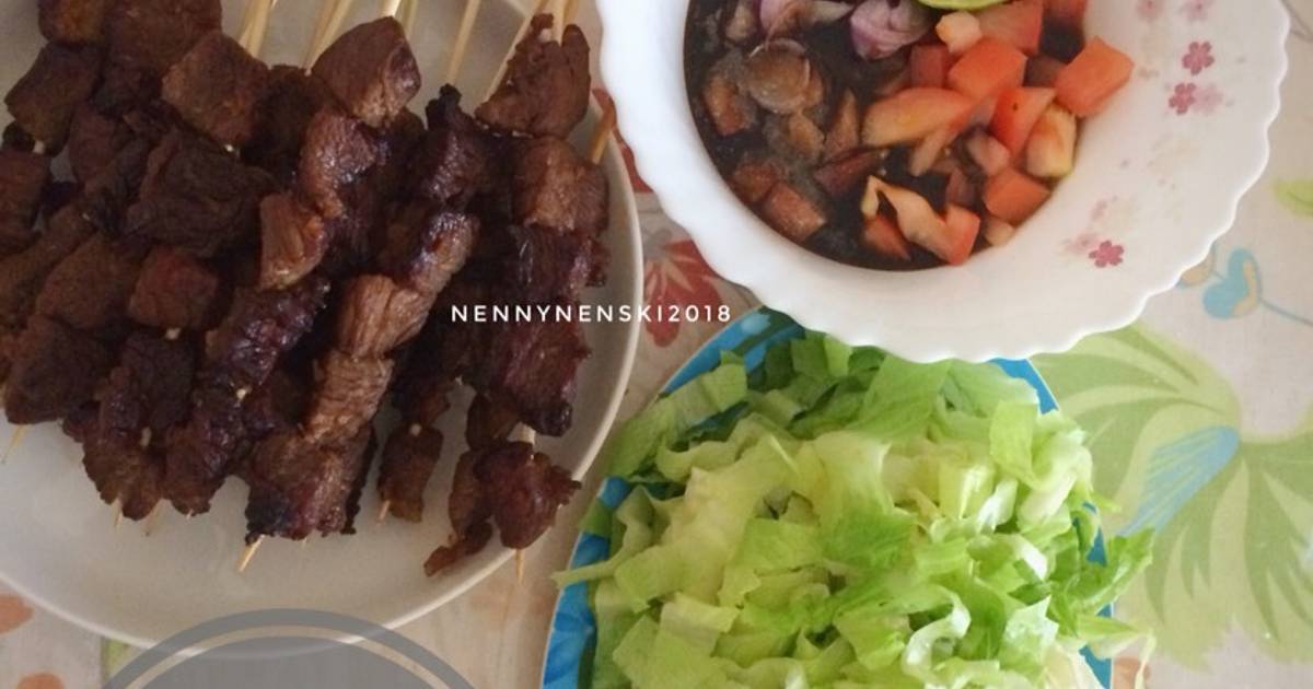 Resep Bumbu Bakaran Sate daging Sapi/Kambing oleh