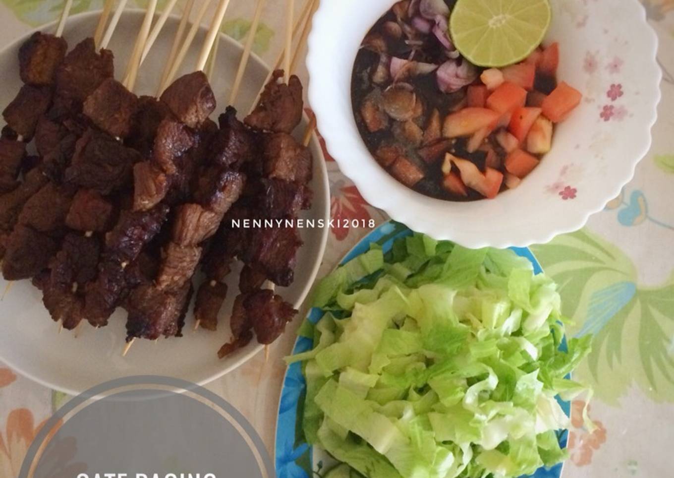 Bumbu Bakaran Sate daging Sapi/Kambing