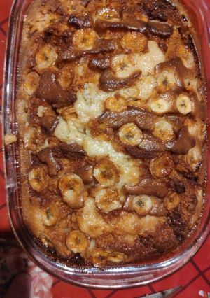 Una foto de Torta de banana/plátano