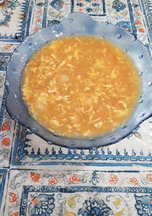 A picture of Hot and sour soup.