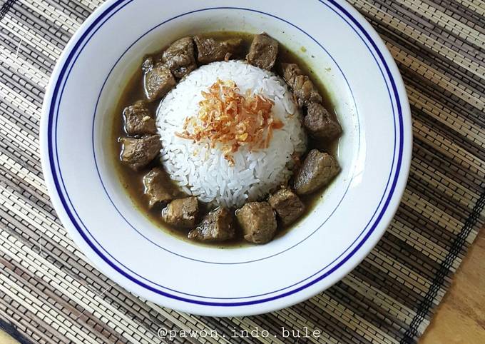 Beef Black Soup (Rawon)