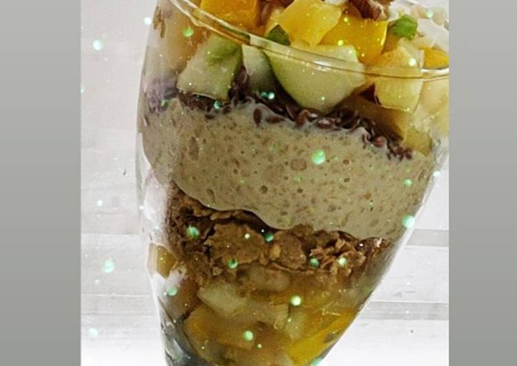 Steps to Make Perfect Mixed fruit,oats and nut Parafit