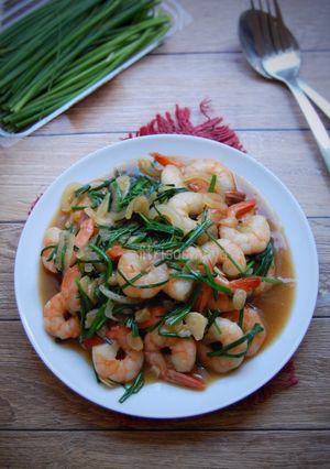 Foto resep Tumis Udang Kucai
