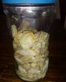 Cascaritas de Naranja escarchadas