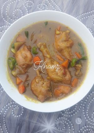 A picture of Chicken shisuan.