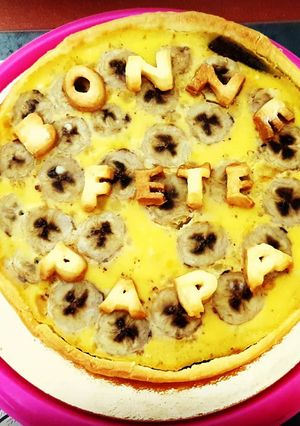 Une photo de Tarte banane/Nutella 🥰