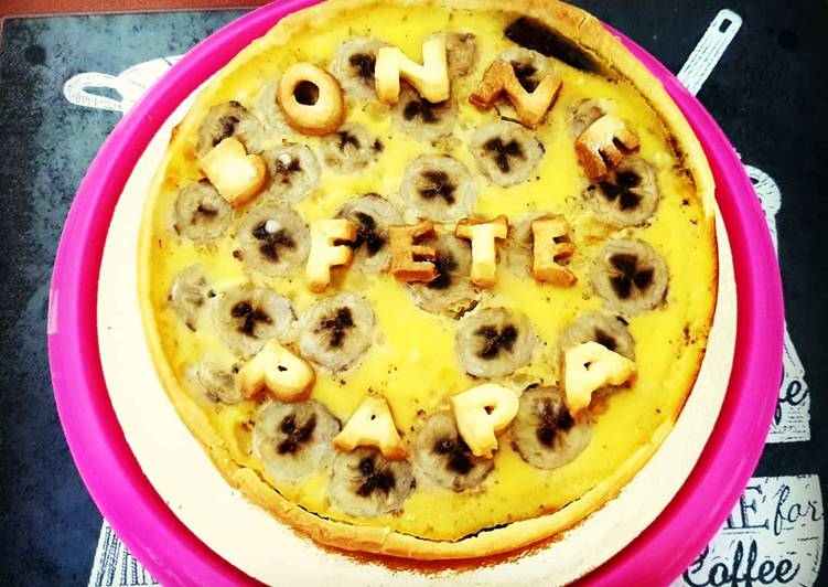 Comment à Préparer Primée Tarte banane/Nutella 🥰